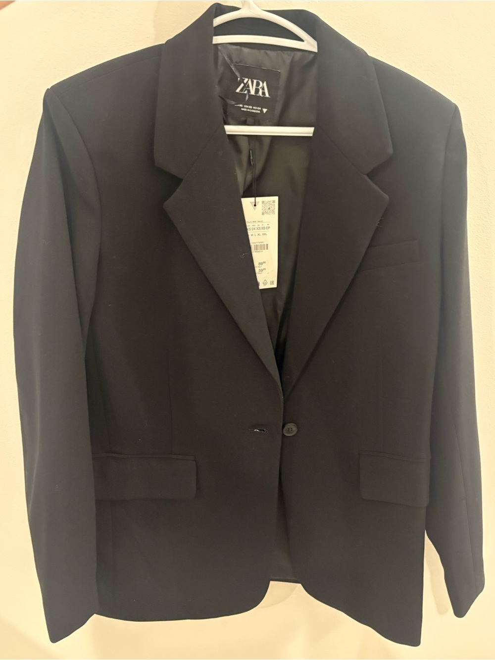 NWT Zara Black Blazer
